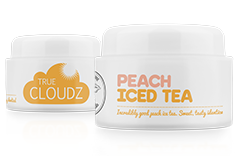 True Cloudz Peach Iced Tea